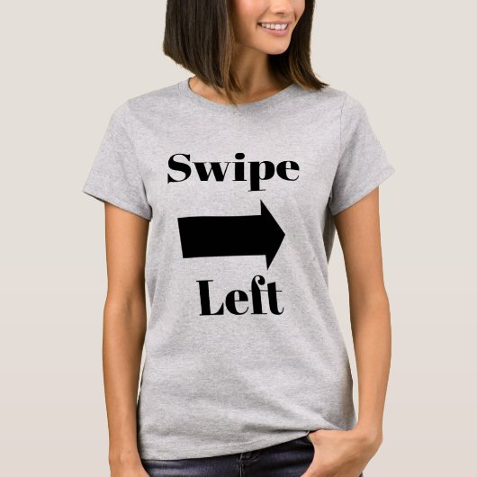 T-Shirt Swipe à gauche (Devant)