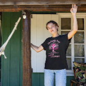 T-shirt Swirl Family Tree of Life Sensibilisation au cance