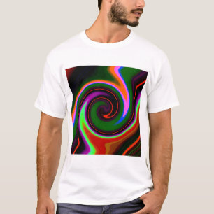 T-shirt Swirl Retro