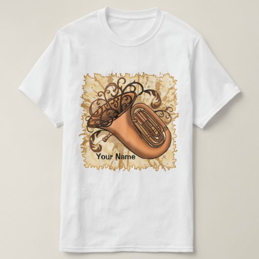 T-shirt Swirl Tuba (Design devant)
