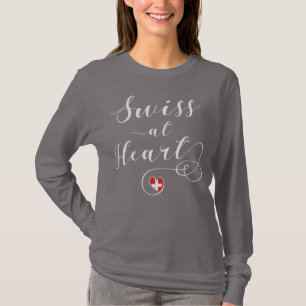 T-shirt Swiss At Heart, Suisse