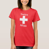 T-shirt Swiss Miss Tee (Devant)