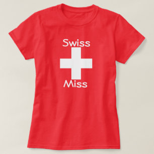 T-shirt Swiss Miss Tee
