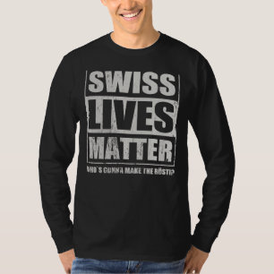 T-shirt Swiss Rösti Rööööschti Roesti Spécialité Cuisine S