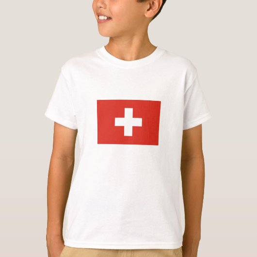 T-shirt Switzerland Flag (Devant)