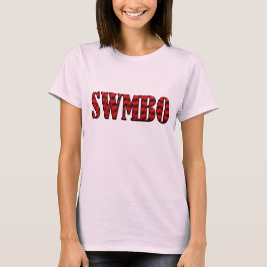 T-shirt SWMBO - Elle qui doit être obéie (Devant)
