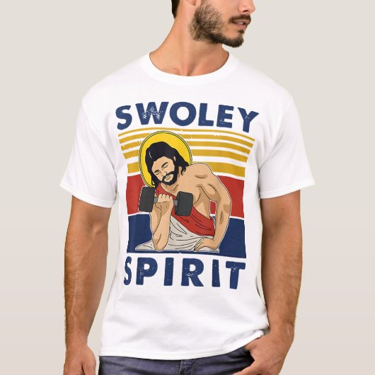 T-shirt Swoley Spirit POIDS ÉCLAIRANT Jésus Swoley Spirit (Devant)