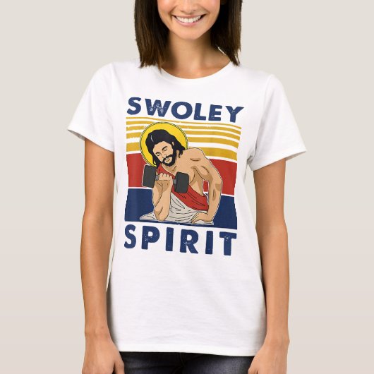 T-shirt Swoley Spirit POIDS ÉCLAIRANT Jésus Swoley Spirit (Devant)