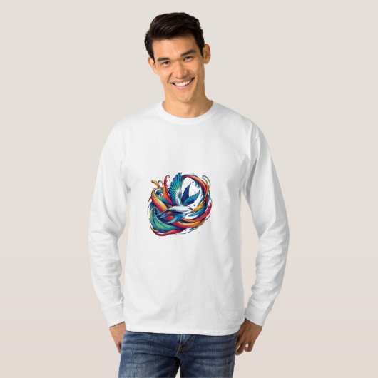 T-shirt Swoop dans Swoon (Devant entier)