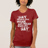 T-SHIRT SWYM_WHITEWORDS (Devant)
