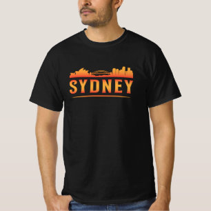 T-shirt Sydney Australia City Skyline Cityscape Funny Cade