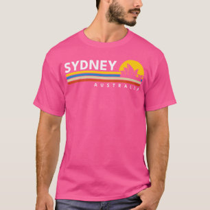 T-shirt Sydney Australie Opéra Vintage Rétro Souveni