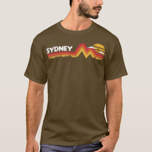 T-shirt Sydney Funny Retro Vintage Sunset Sydney 80s 90s T