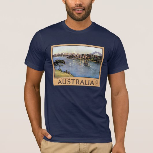 T-shirt Sydney Harbour Australie (Devant)