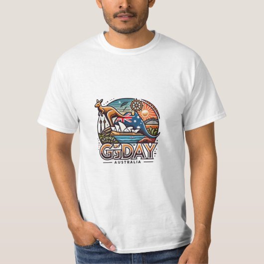 T-shirt Sydney Opal Australie Tee (Devant)