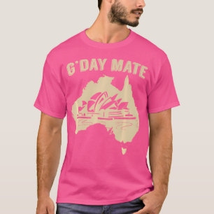 T-shirt Sydney Opera G'Day Mate Gday Australian Aussie