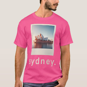 T-shirt Sydney Opera House Retro Photo