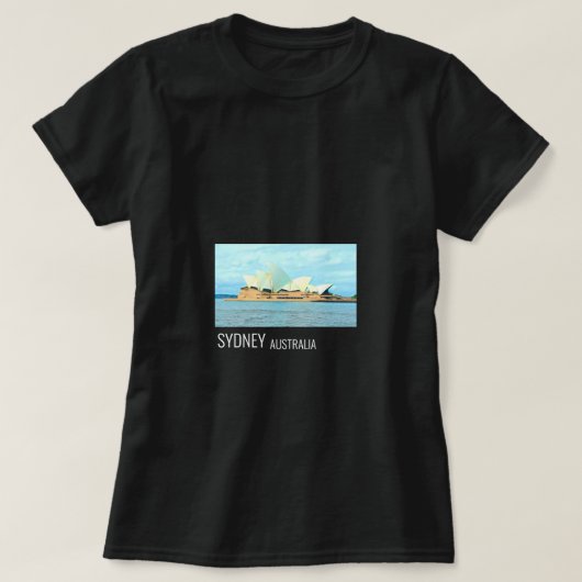 T-shirt Sydney Opera House Voyage australien (Design devant)