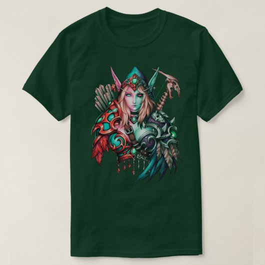 T-shirt Sylvanas Windrunner 2 (Design devant)