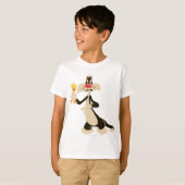 T-shirt SYLVESTER™ avec TWEETY™ (Devant entier)