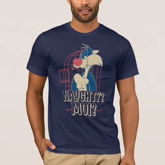 T-shirt SYLVESTER™- Méchant ? Moi ? (Devant)