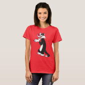 T-shirt SYLVESTER™ Pattes à frotter (Devant entier)