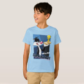 T-shirt SYLVESTER™ & TWEETY™ "Nous allons jouer au sandwic (Devant entier)
