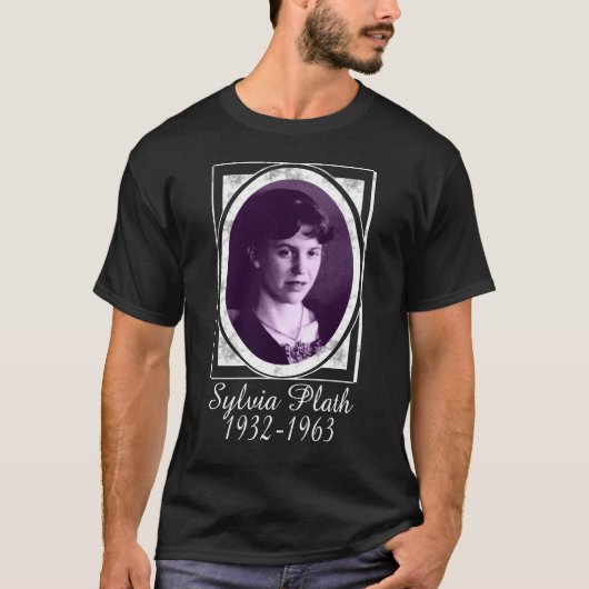 T-shirt Sylvia Plath (Devant)