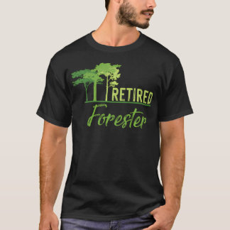 T-shirt Sylviculteur retraité