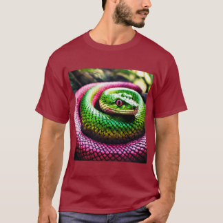 T-shirt : "Symbiose serpent : Tatouage serpent complexe"