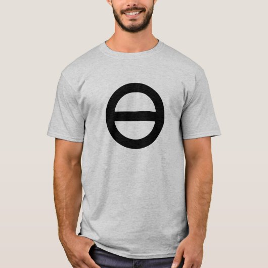 T-Shirt Symbole Agender (Devant)