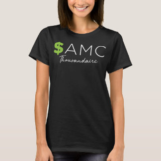 T-shirt SYMBOLE $AMC Mille Stock drôle