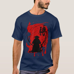 T-shirt SYMBOLE Anime Japon Ninja Héros Hokage Samurai T-s