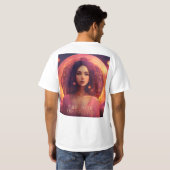 T-shirt Symbole antique de force (Dos entier)