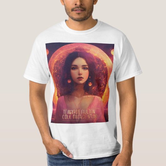 T-shirt Symbole antique de force (Devant)