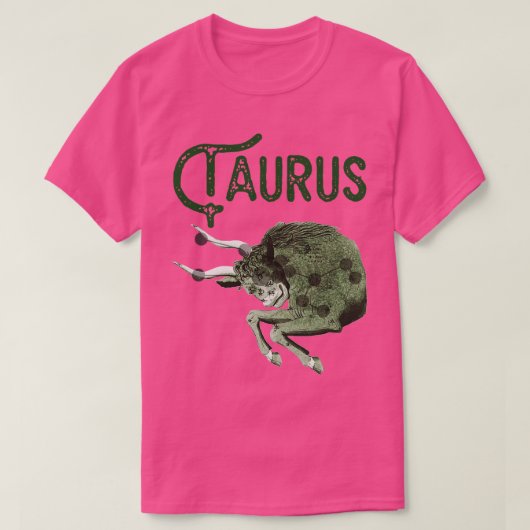 T-shirt Symbole astrologique de Taurus Constellation Zodia (Design devant)