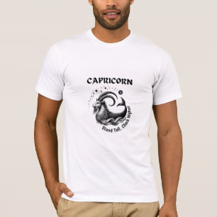 T-shirt Symbole astrologique rétro - Capricorne