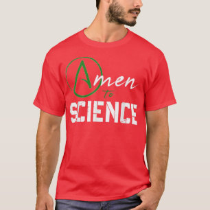 T-shirt Symbole athée - Amen to Science - athéisme 100