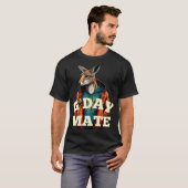 T-shirt Symbole australien de G'Day Mate Kangaroo Australi (Devant entier)