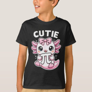 T-shirt Symbole axolotl mignon drôle professeur de mathéma