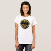 T-shirt Symbole Batman | Logo Or (Devant entier)