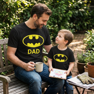 T-shirt Symbole Batman Logo Ovale Chauve-Souris