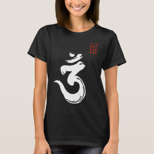T-shirt SYMBOLE Bengali Om Blanc