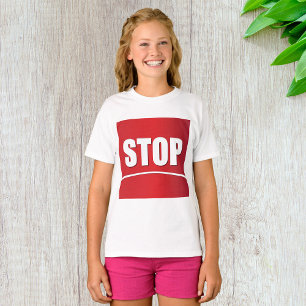 T-shirt Symbole Big Stop Girls