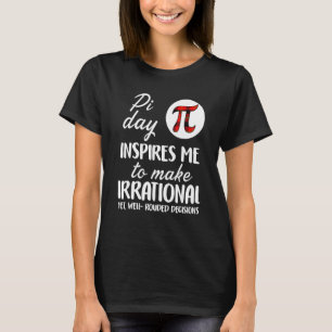 T-shirt Symbole Buffalo Pi Plaid Pi Jour M'Inspire Math Lo