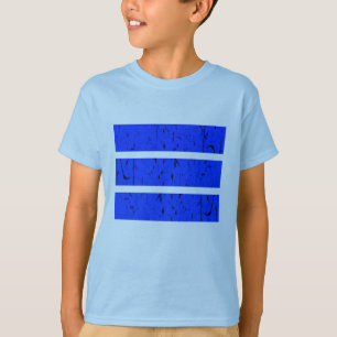 T-shirt Symbole Cool à 3 Lignes Uniformité & Harmonie Co