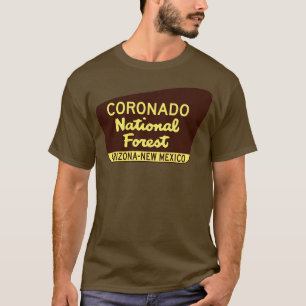 T-shirt Symbole Coronado National Forest Arizona Nouveau-M