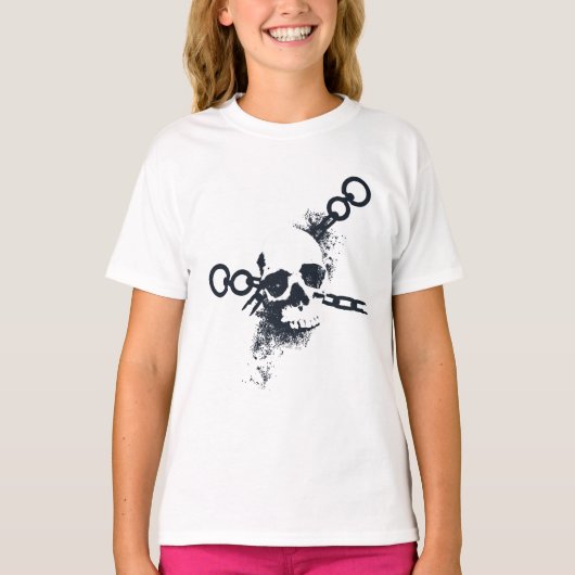 T-shirt Symbole crâne du Necromancer (Devant)