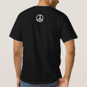 T-shirt SYMBOLE cravate-Dye Paix Stay Trippy Little Hippie (Dos)
