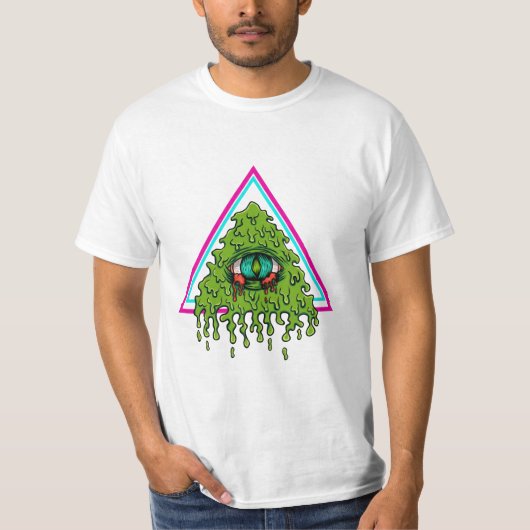 T-SHIRT SYMBOLE CRÉATIF ILLUMINATI  (Devant)